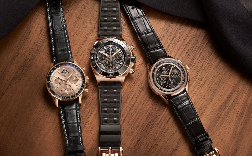 UK 1:1 Wholesale Replica Breitling Celebrates Its 140th Anniversary With A Trio Of Gold Flagship Watches